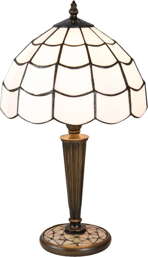 Stolná lampa Tiffany - Ø 25*43 cm / E27/max 1*40W