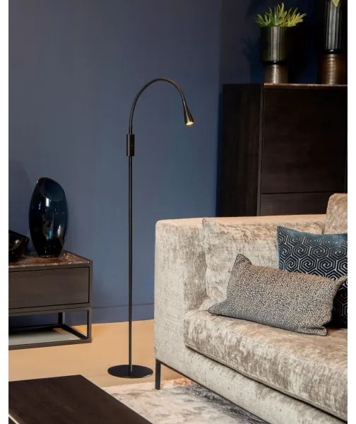 Lucide 18756/03/30 - LED Stmievateľná stojacia lampa ZOZY LED/4W/230V čierna