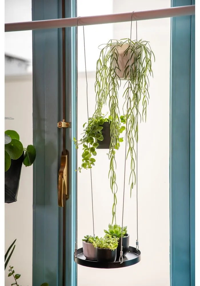 Plastové závesné a nástenné kvetináče v súprave 2 ks ø 10 cm – Esschert Design