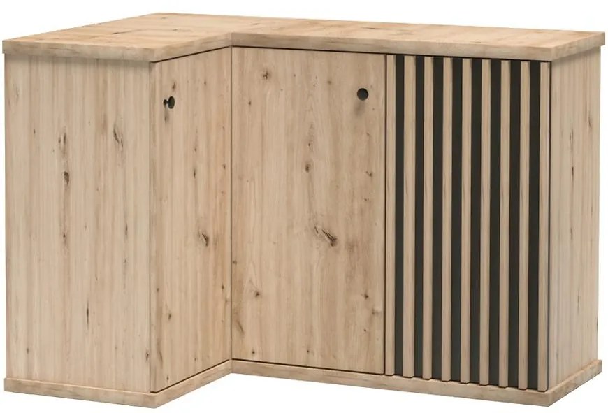 Komoda rohová Cali C-12 dub artisan