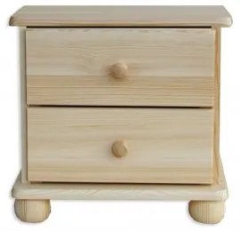 ComfortMatrace Nočný stolík z masívu LEON Barva: dub