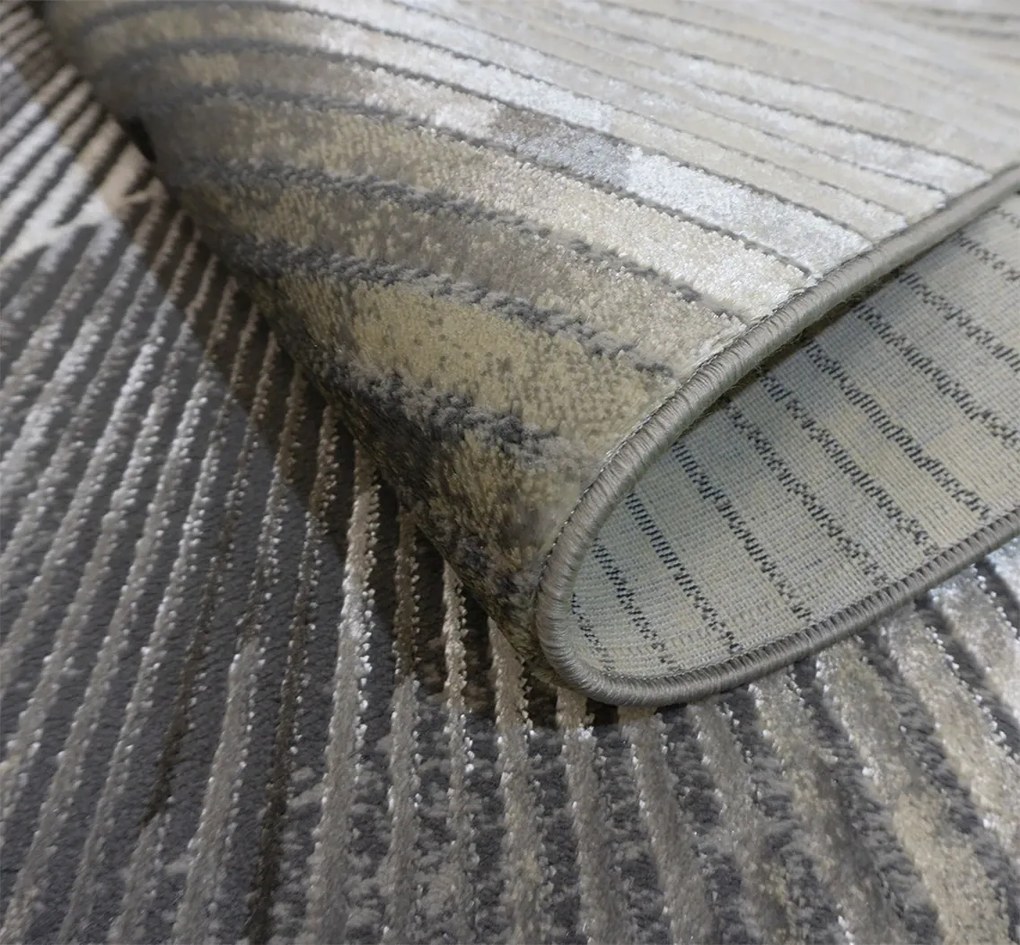 BE Koberec Esprit 3607 GREY – sivý obdĺžnikový Rozmer: 120x180 cm