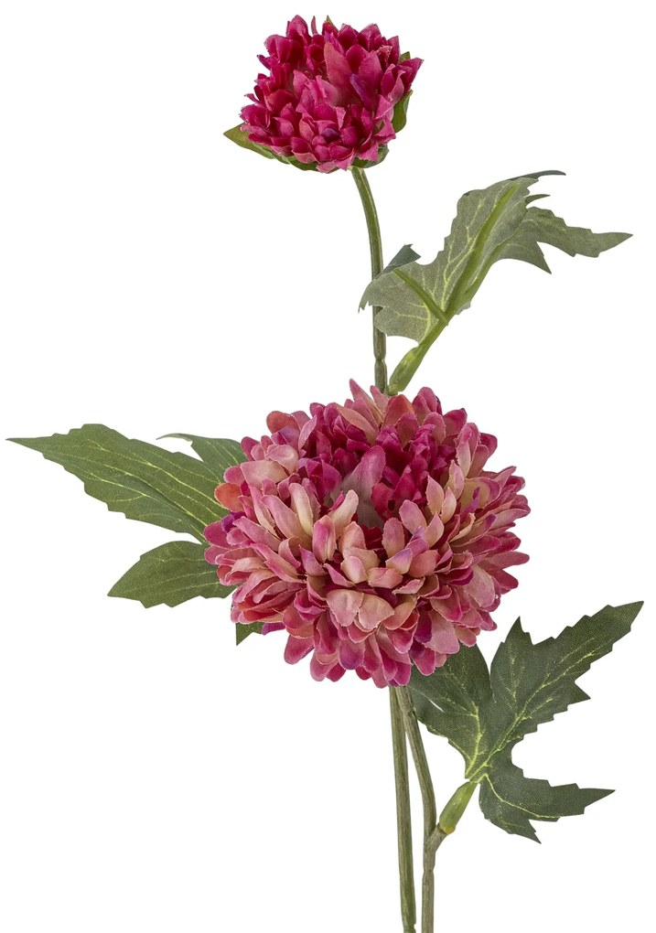 Bloomingville Umelá kvetina Chrysantemum Pink 47 cm