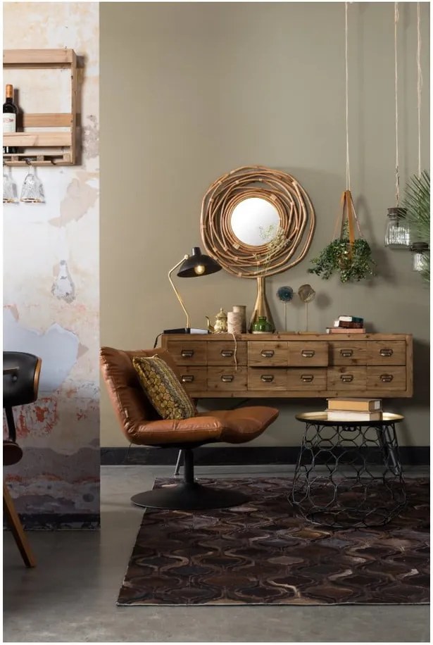 Drevená komoda Dutchbone Six, dĺžka 150 cm