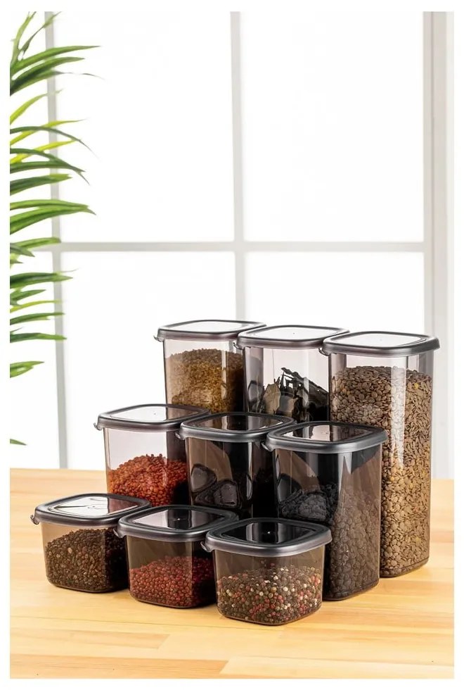 Dózy v súprave 9 ks na potraviny Fresco – Hermia