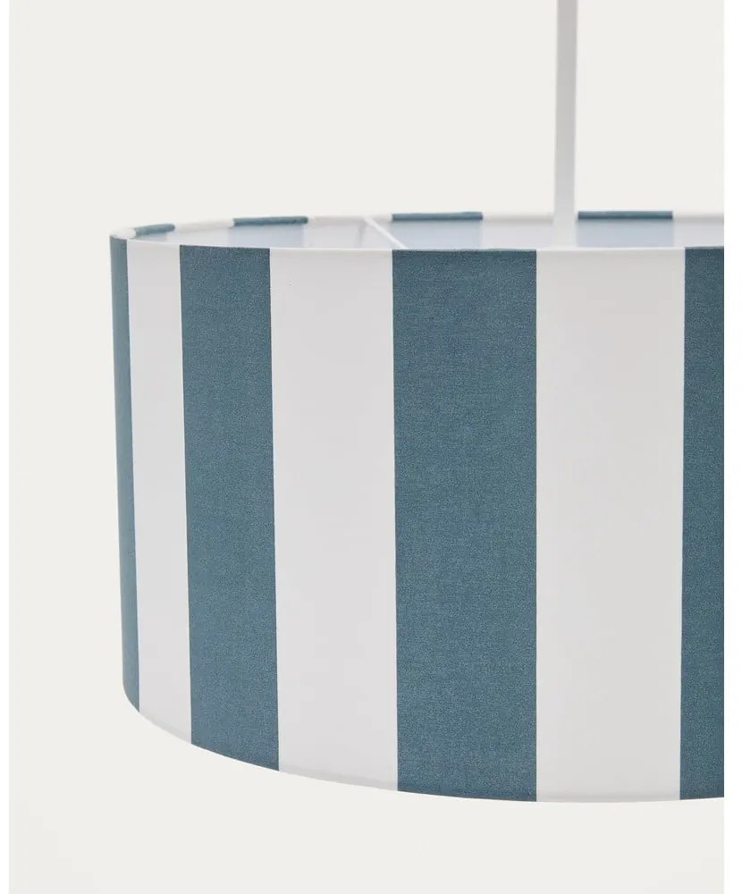 Biele/modré detské tienidlo ø 40 cm Ciral – Kave Home