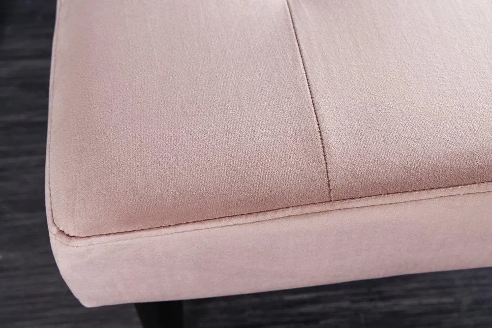Invicta Interior - Elegantná lavica BOUTIQUE 95 cm, ružová, zamat