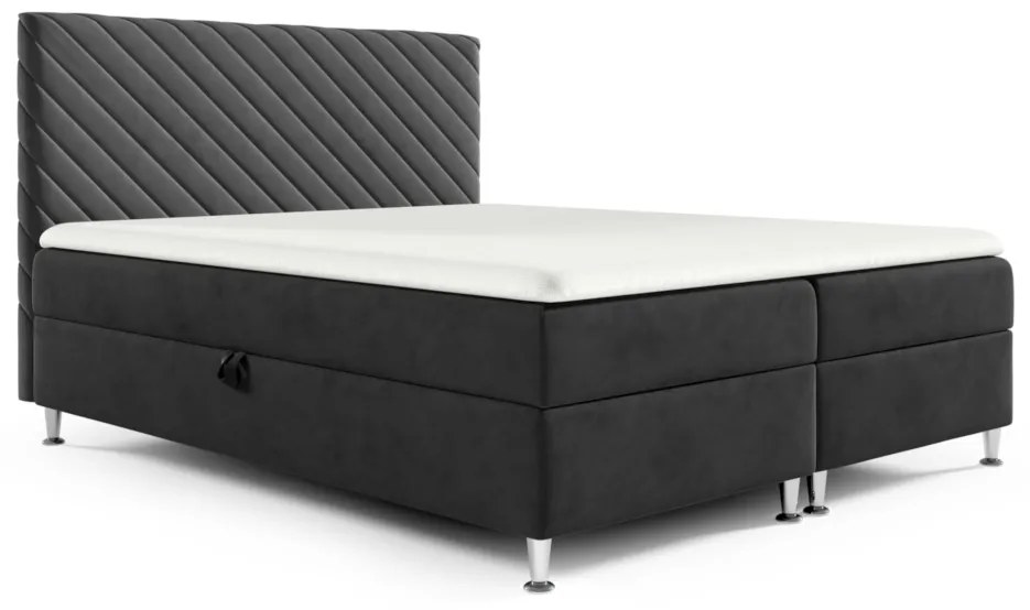 Čalúnená posteľ boxspring TEX 2, 180x200, Fresh 32