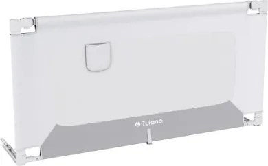 Bezpečnostná zábrana na posteľ Cover 44 biela / sivá 140 cm