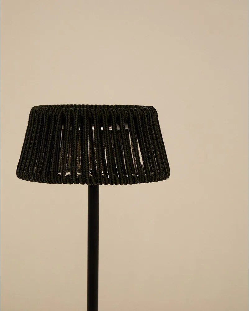 LED stolové/prenosné vonkajšie svietidlo so solárnym panelom ø 11 cm Aldet – Kave Home