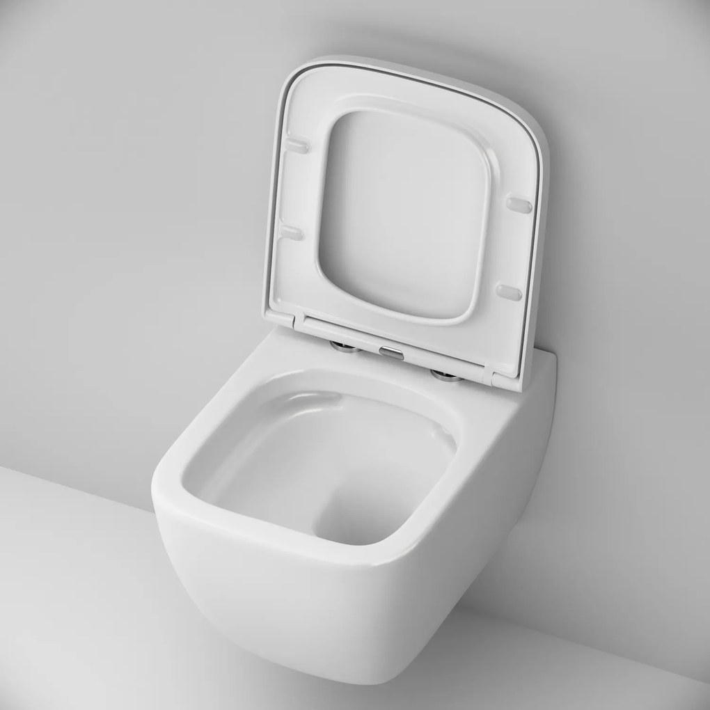 Závesné WC AM.PM Gem CGA1700SC bezokrajové, so sedadlom Microlift, biele