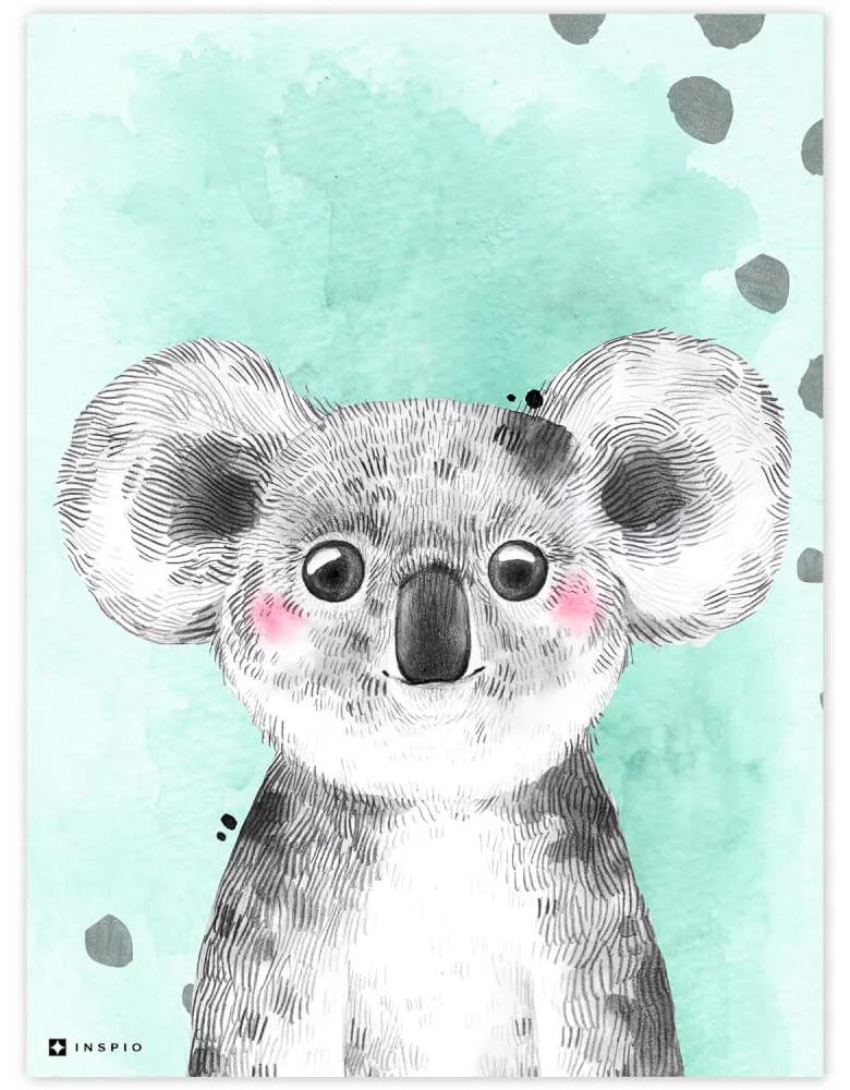 Obraz do detskej izby - Farebný s koalou