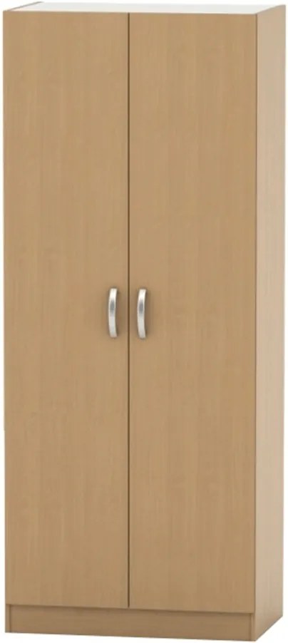 2-dverová skriňa, vešiaková, poličková, buk, BETTY 2 BE02-003-00