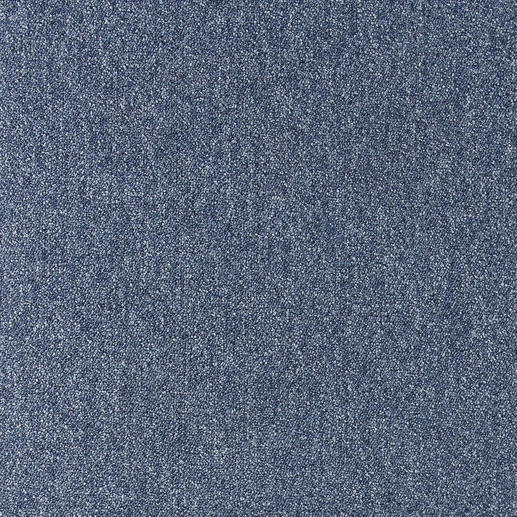 Tapibel Metrážny koberec Cobalt SDN 64062 - AB modrý, záťažový - Bez obšitia cm
