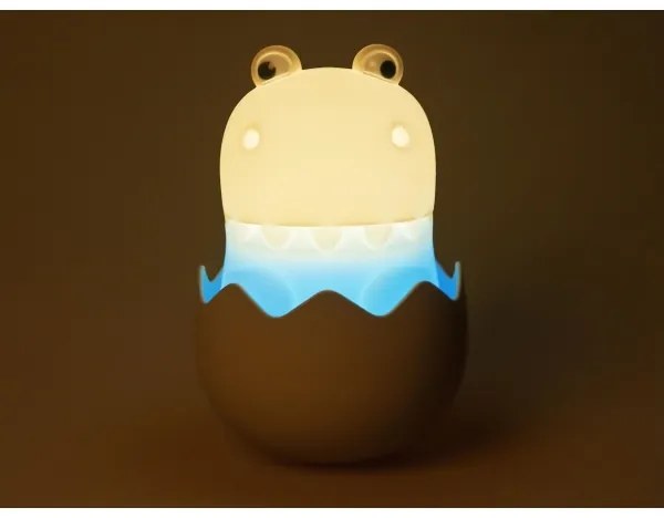 MegaLight - LED RGB Stmievateľná nabíjacia detská dotyková lampa DIGGY DINO LED/5V