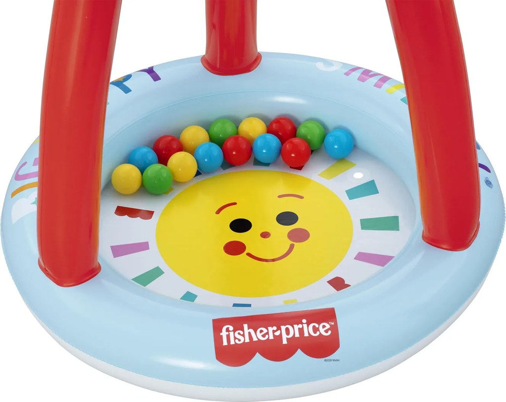 CH NAFUKOVACÍ BAZÉN S STRECHOU / OHRADOU + LOPTIČKAMI 89 x 89 x 84 CM