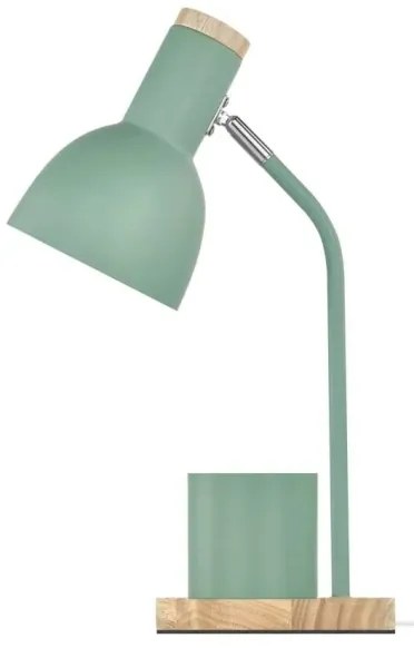 Stolná lampa POPPY 1xE27/25W/230V zelená