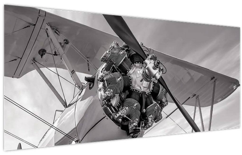 Obraz - Lietadlo (120x50 cm)