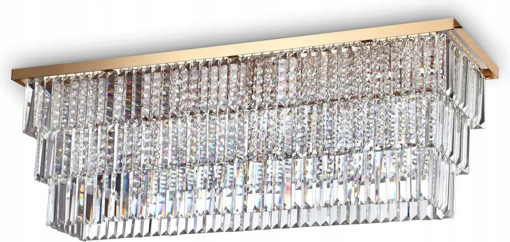 Stropné svietido Ideal Lux Martinez PL8 oro 213569 E14 8x40W 103cm zlaté