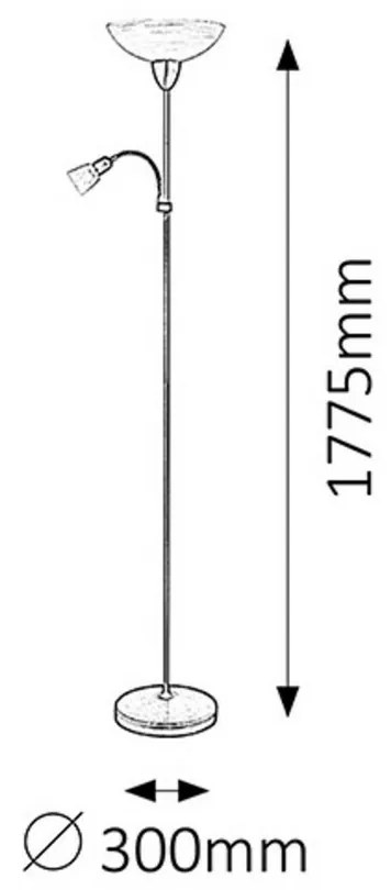 Rabalux 4019 Pearl classic stojaca lampa