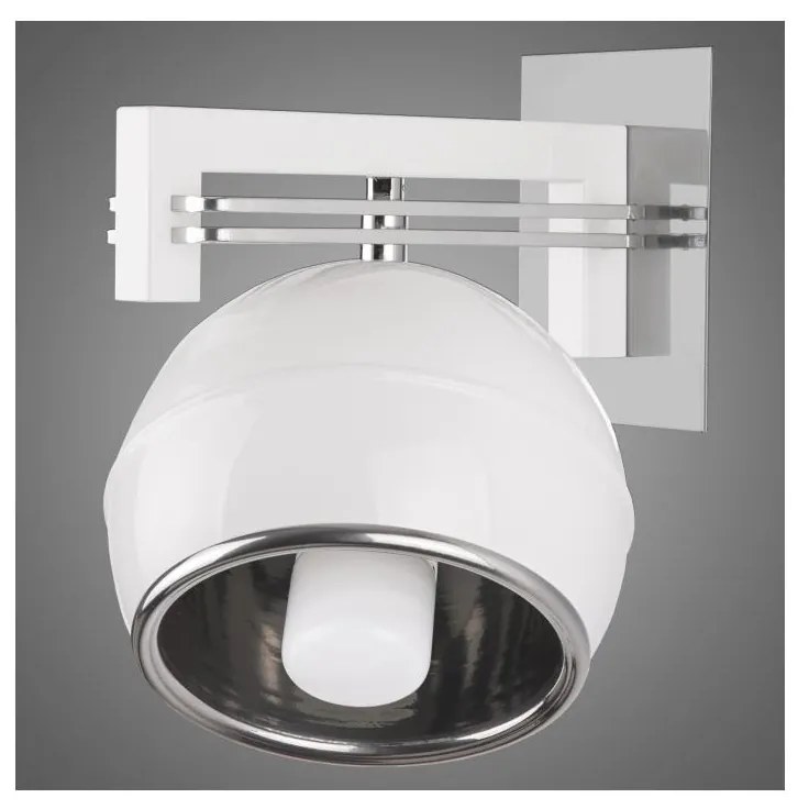 Kemar SG/KU/K/WH - Nástenné svietidlo SANGA 1xE27/60W/230V