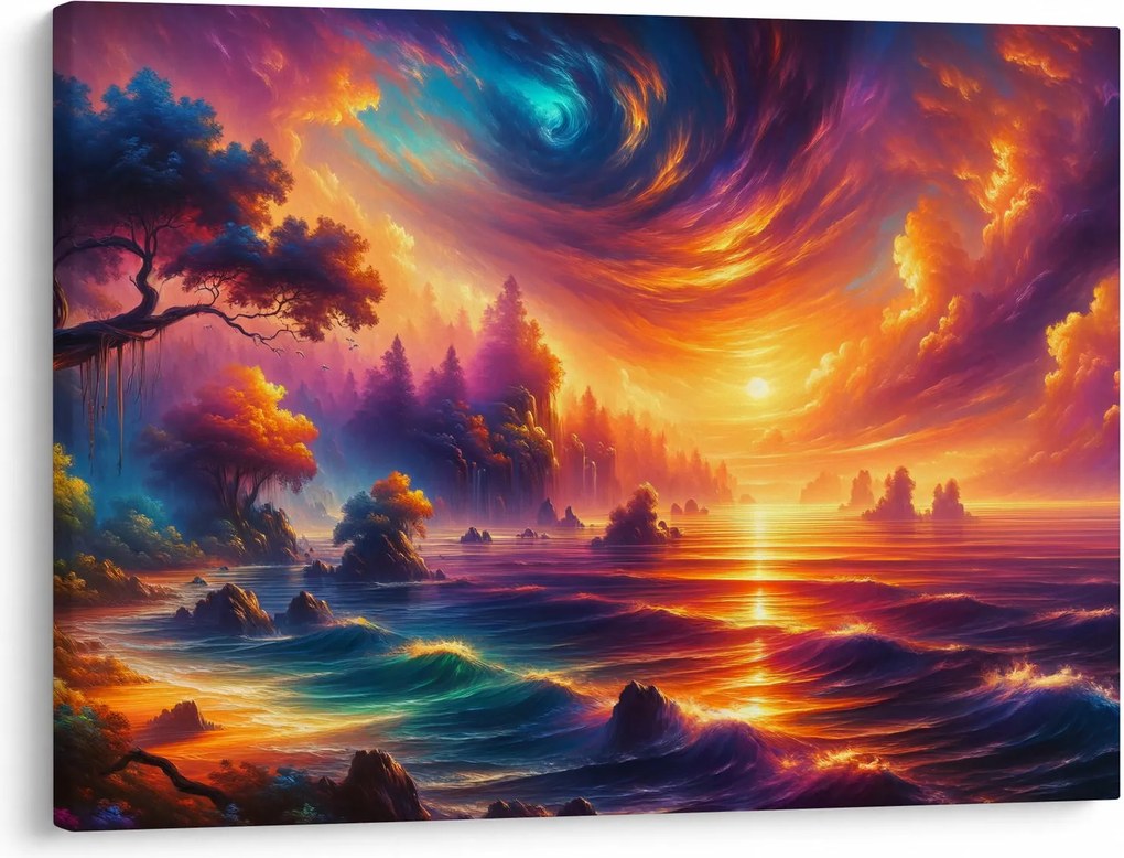 Obraz - Magický svet (70x50 cm)