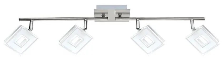 Eglo 75324 - LED Bodové svietidlo CUBE 4xLED/4,5W/230V