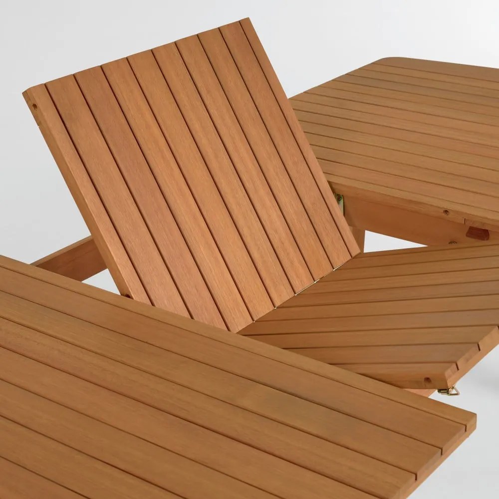 Záhradný jedálenský stôl z masívneho dreva 100x240 cm Hanzel – Kave Home