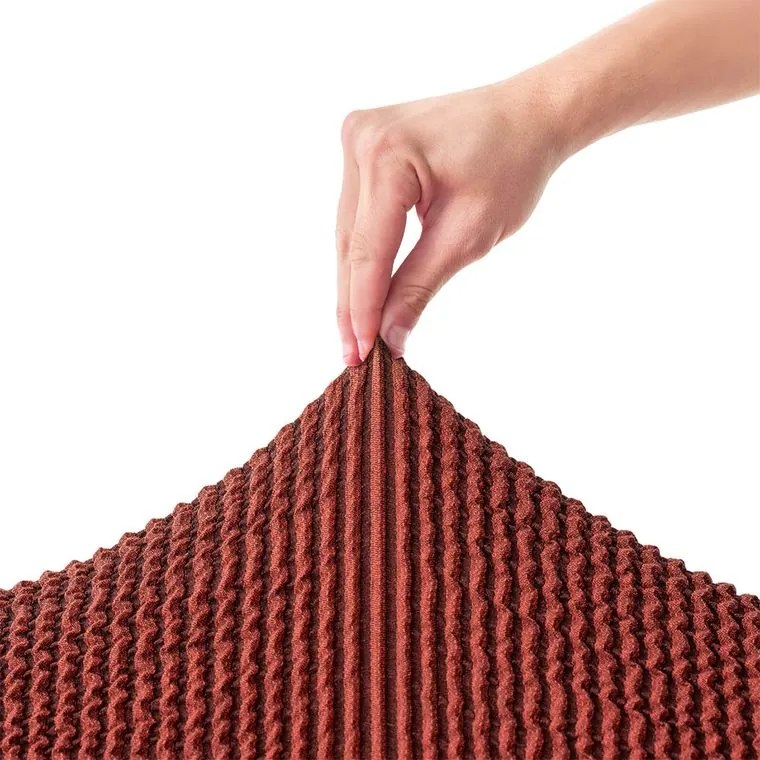 Bielastické poťahy COSTINA medená dvojkreslo (š. 120 - 160 cm)
