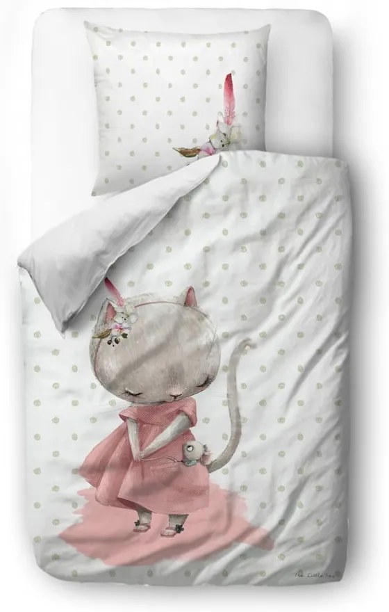 Bavlnené obliečky Butter Kings Mouse, 140 x 200 cm