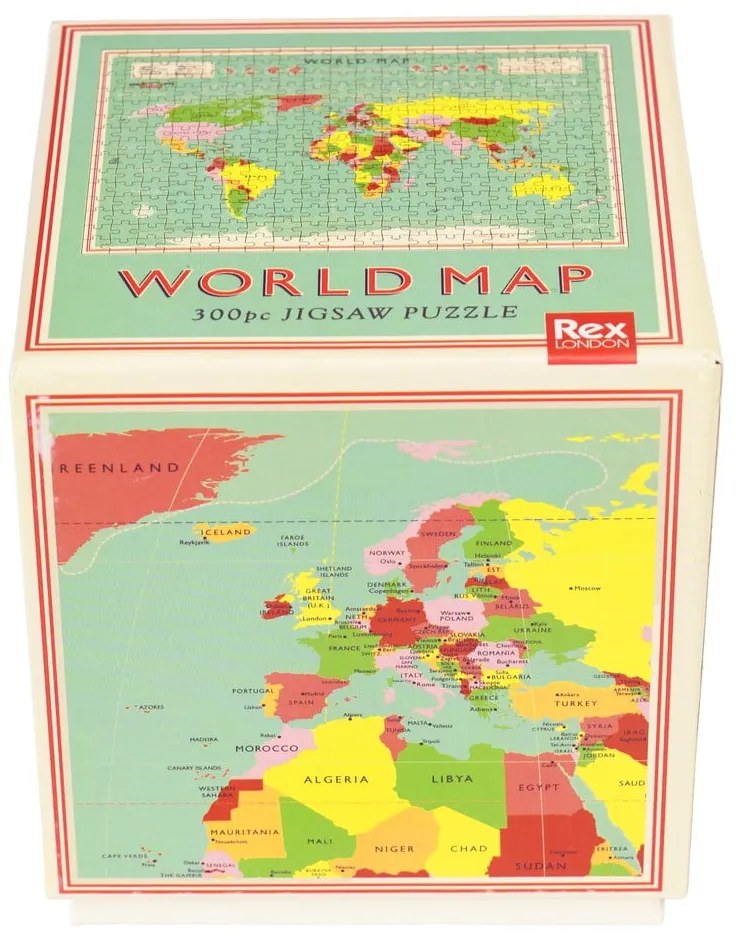 Detské puzzle Rex London World Map