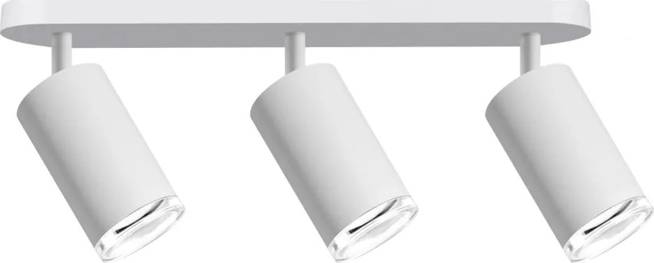 LED RGBW stmievateľné kúpeľňové bodové svietidlo TURYN 3xGU10/6W/230V IP44 biela