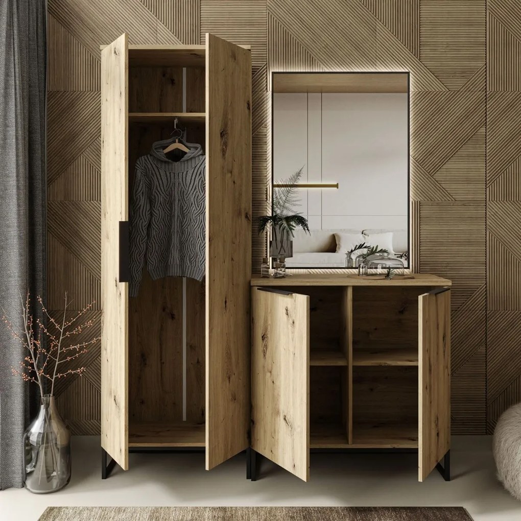 PREDSIEŇOVÁ STENA VALBO 4 DUB ARTISAN