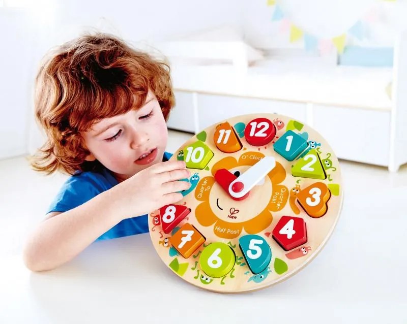 Detské puzzle hodiny