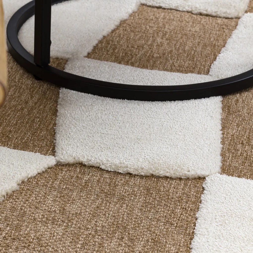 Kusový koberec Spark 0710A beige/cream, 180x270, béžová, chodba / predsieň, Dywany Łuszczów