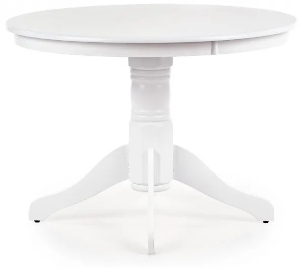 Kulatý jídelní stůl Gloster bílý
