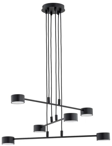 Luster na lanku MODUS 6xGX53/10W/230V čierna