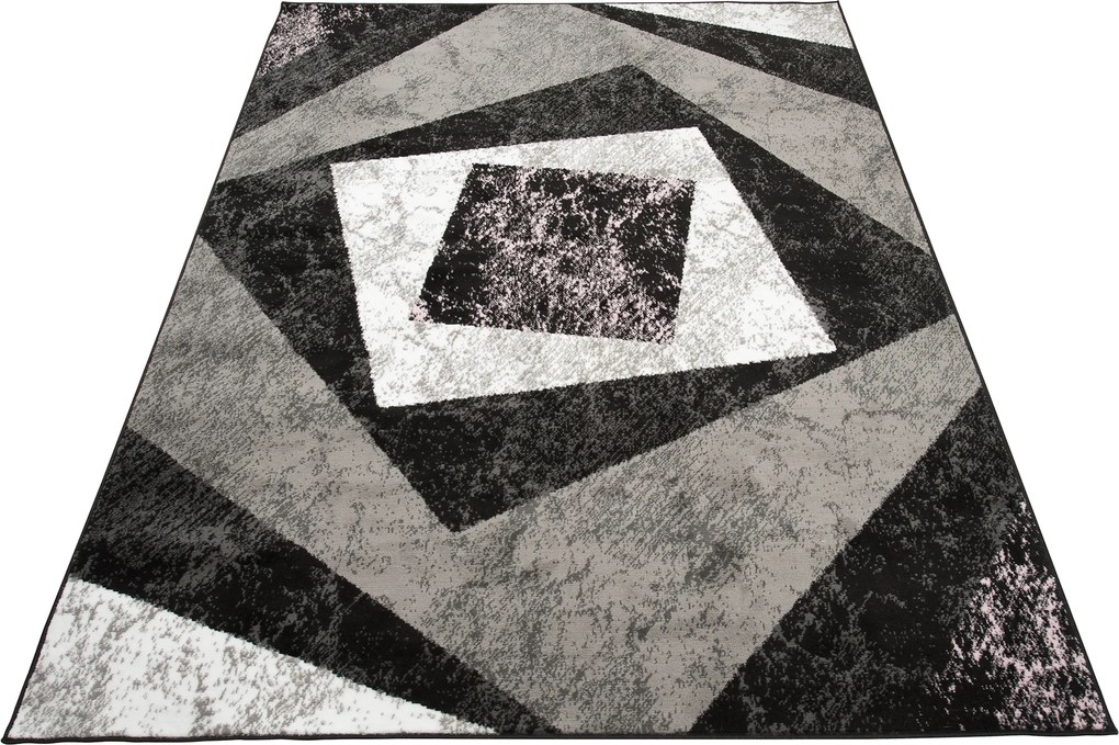 TA Koberec K855F ČIERNA LACNÁ PP EWL Rozmer: 200x300 cm