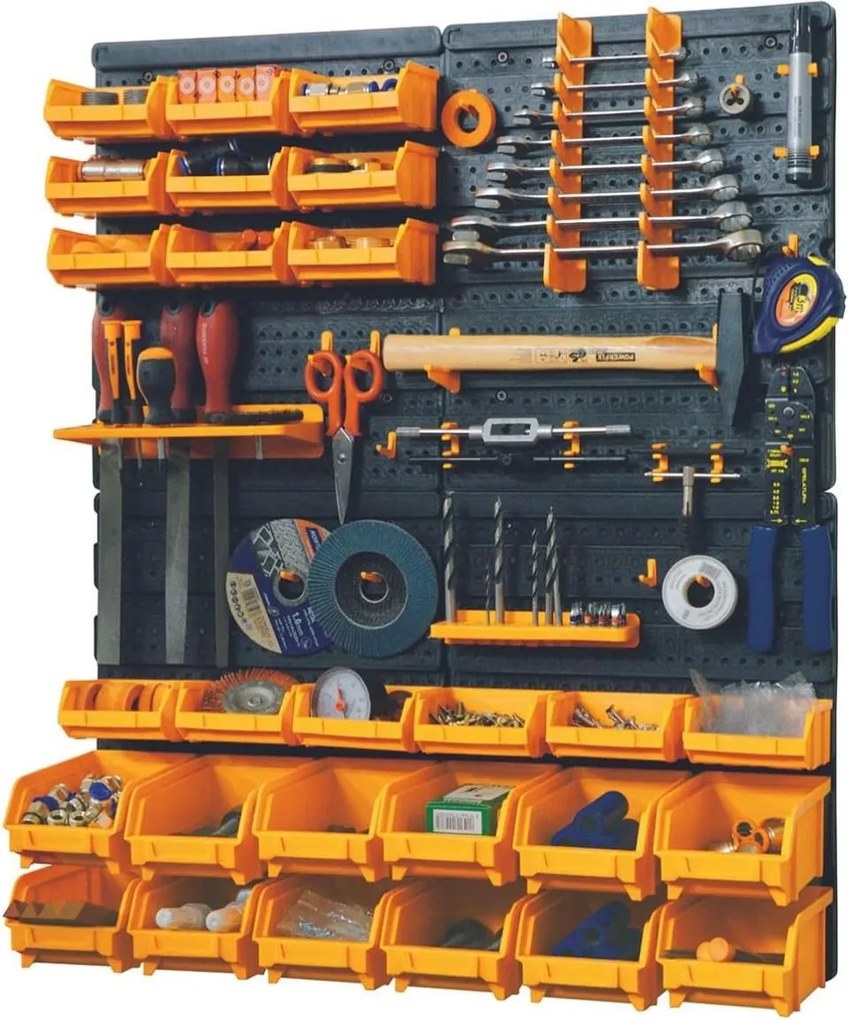 ARTPLAST Panel na náradie s príslušenstvom (73 ks), 64 x 18,3 x 77 cm