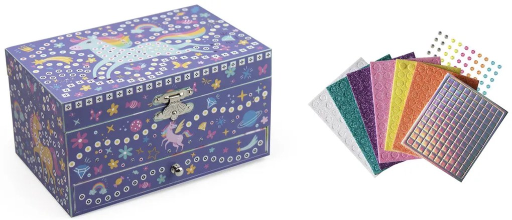 Stick & Fun mozaika - 3D hracia skrinka