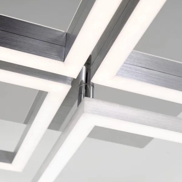 LED Stmievateľné stropné svietidlo LED/42W/230V 3000K matný chróm