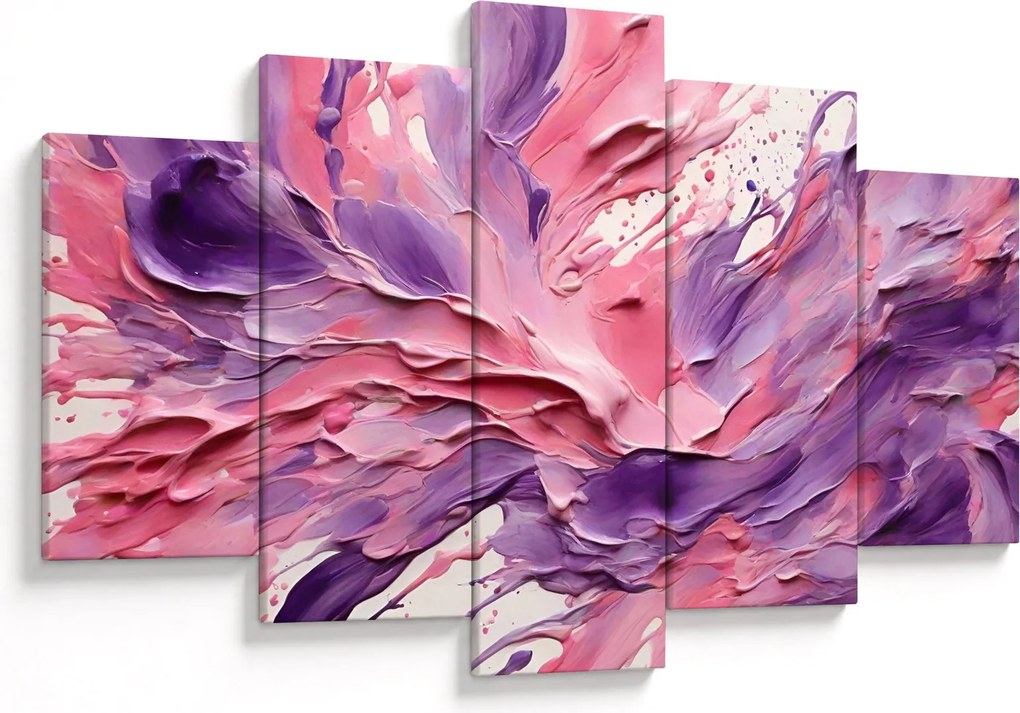 Obraz - Romantická abstrakcia (150x105 cm)
