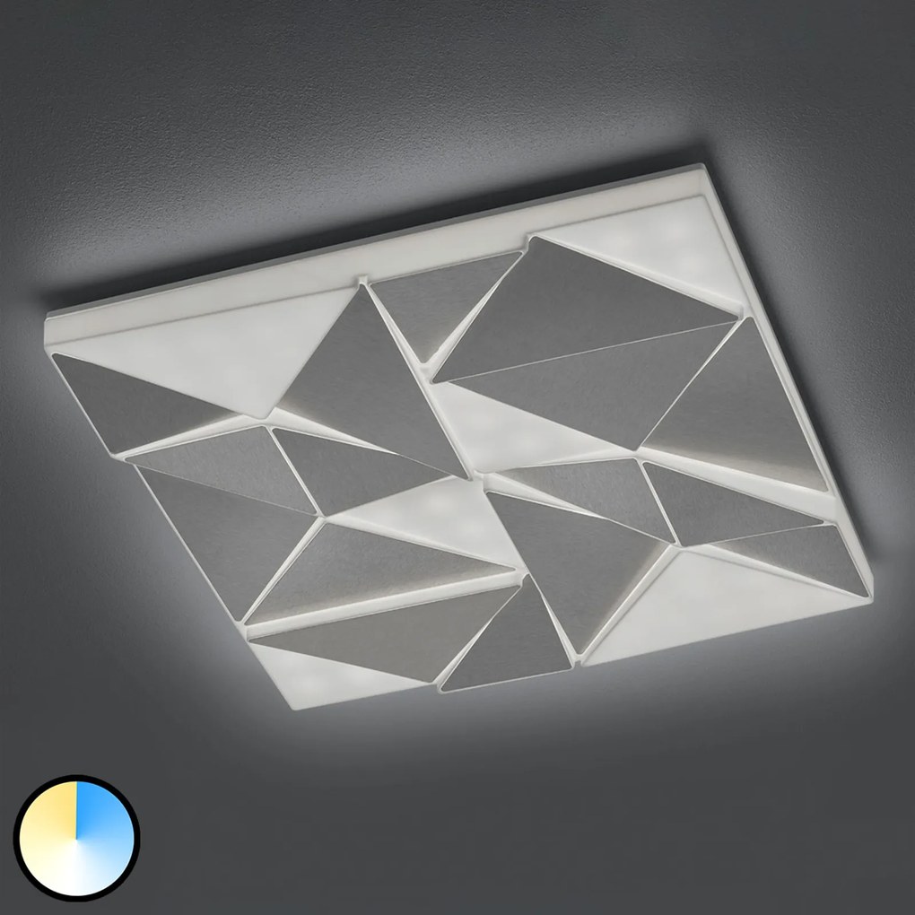 Stropné LED svietidlo Trinity nočné svetlo 60x60cm