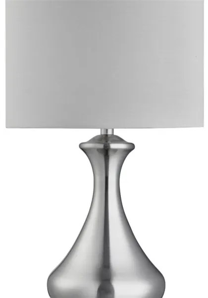 Searchlight EU2750SS - Stolná lampa TOUCH 1xE14/40W/230V