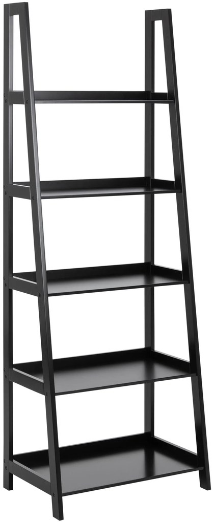 Actona Vysoký regál Wally - čierna