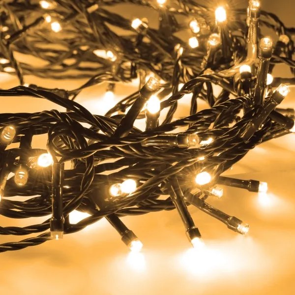BRILAGI - LED vonkajší vianočný reťaz 100xLED/8 funkcií 13 m IP44 teplá biela