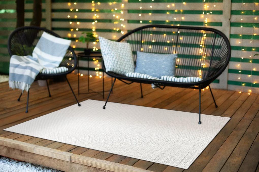 Dywany Łuszczów Kusový koberec Timo 6272 White – na von aj na doma - 140x190 cm