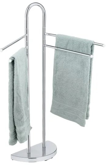 WENKO 16610100 - Stojan na uteráky COSENZA 33x93,5 cm lesklý chróm