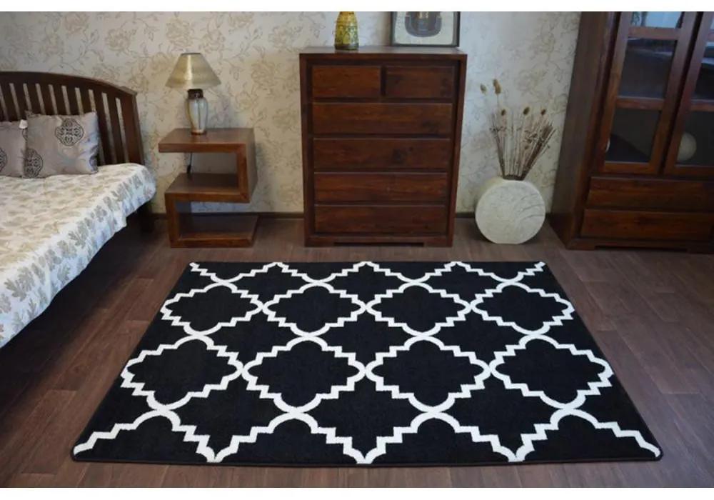 Kusový koberec Mira čierny 200x290cm