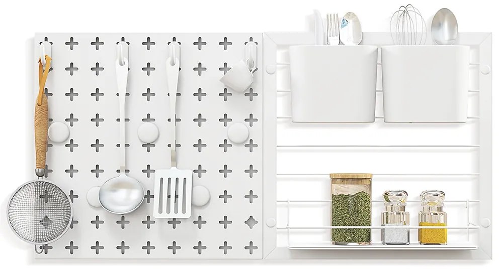 Magnetický organizér na stenu do kuchyne